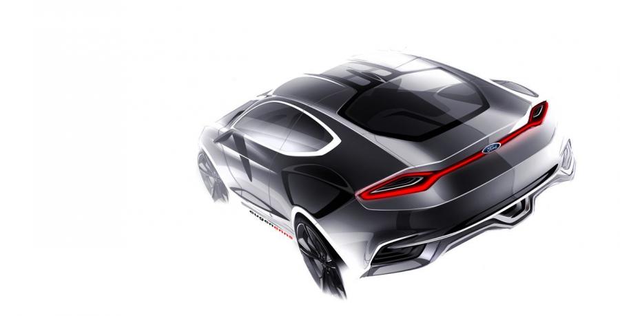 Эскиз Ford Evos Concept 2011 года  (фото 54 из 62)